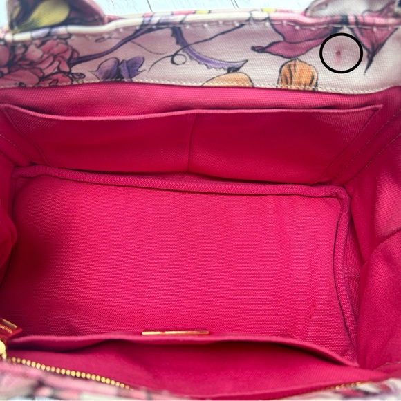 PRADA CANAPA FAIRY JAMES JEAN 2 Way Convertible Tote Art: 1BG439 #100 - Picture 10 of 14